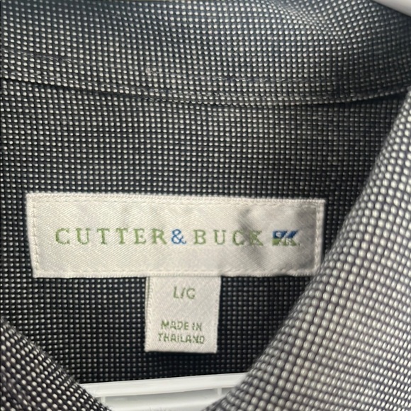 Men's Cutter and Buck Gray Shirt - Picture 6 of 9